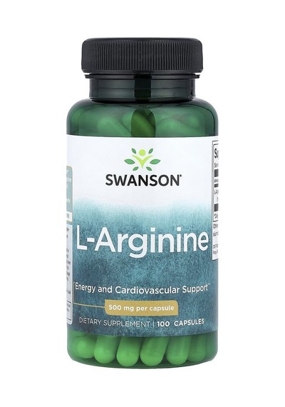 Swanson Vitamins, L-arginine, 500 Mg, 100 Capsules