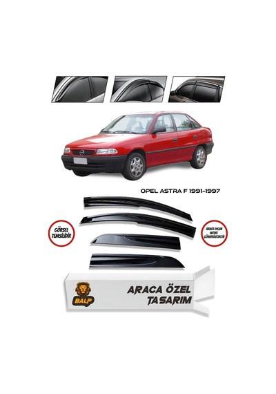 Opel Astra F Cam Rüzgarlığı 4lü 1991 1997 Arası Uyumlu