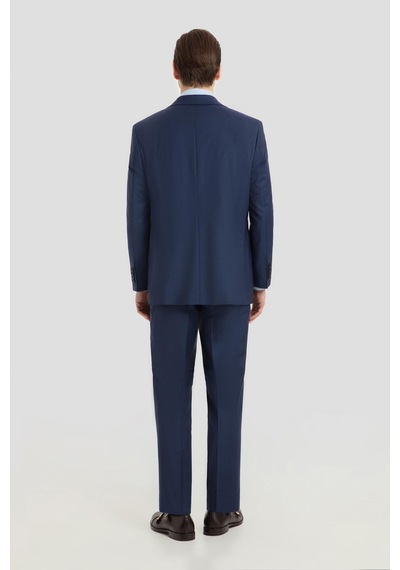 Sabri Özel Erkek Açık Lacivert Dar Kesim Slim Fit Yünlü Çizgili Fleto Kapaklı Cep Çift Yırtmaçlı Tam Astarlı Mono Yaka 4 Drop Takım Elbise Sabri Özel Erkek Açık Lacivert Dar Kesim Slim Fit Yünlü Çizgili Fleto Kapaklı Cep Çift Yırtmaçlı Tam Astarlı Mono Yaka 4 Drop Takım Elbise