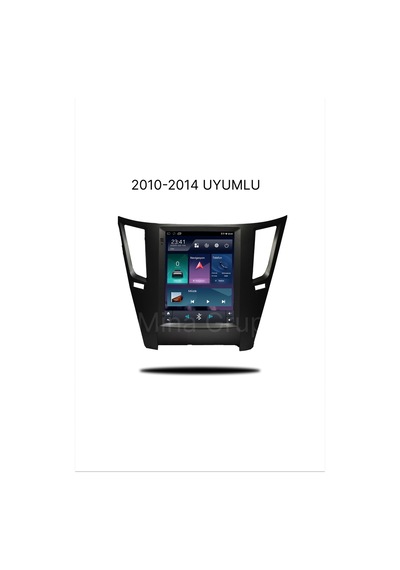 Snp Serisi Subaru Legacy 2010 - 2012 Ve Outback 2010 - 2014 Uyumlu 9.7 İnç Tesla Ekran 6-128gb Hafıza Multimedya Sistemi Ve Geri Görüş Kamerası 9.7''
