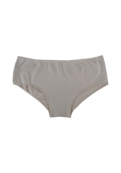 Must Have 3'lü Organik Pamuk Hipster Külot Siyah - Beyaz - Krem