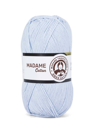 Ören Bayan Madame Cotton El Örgü İpi Bebe Mavi 031
