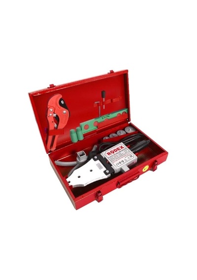 Rodex Ppr Boru Kaynak Makinesi Klasik Set 20-40 Mm Paftalı 1500w