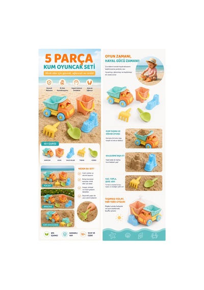 Ucuzuna Bak Oyuncak Kamyon Plaj Set