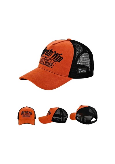 Fujin Btw Trucker Şapka Terra Cotta Çok Renkli