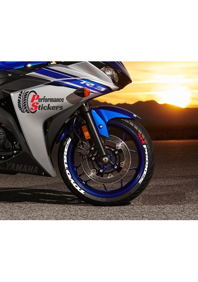 TOYO TRES PROXES Motorsiklet Lastik Yazısı Sticker 4 Adet