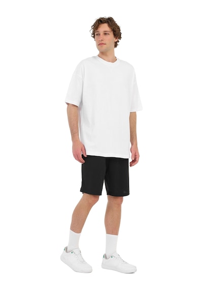 Kinetix Mb Oversıze 11bs201 6fx Kırık Beyaz Erkek Kısa Kol T-shirt 000000000102121377