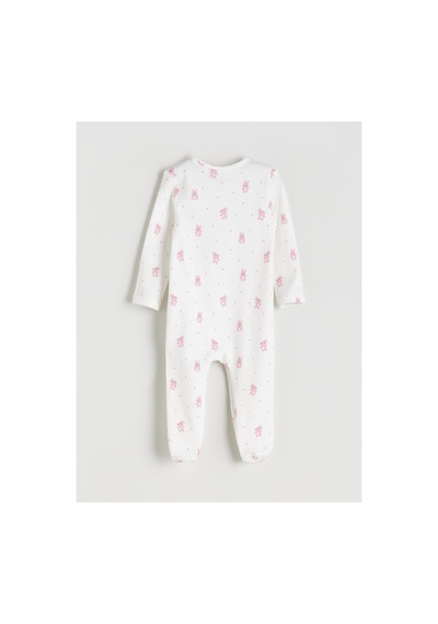 Alıta Cıty Farkıyla Lcw Baby Ekru Baskılı Kız Bebek Tulum - 940159375