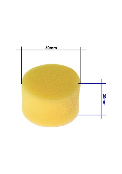 Dremel için Cırtlı Polisaj Süngeri çap 50mm - Yüzeysel İşlemler