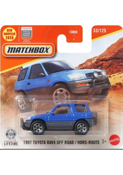 2026 Case Matchbox 1997 Toyota Rav4 Off Road / Hors-route