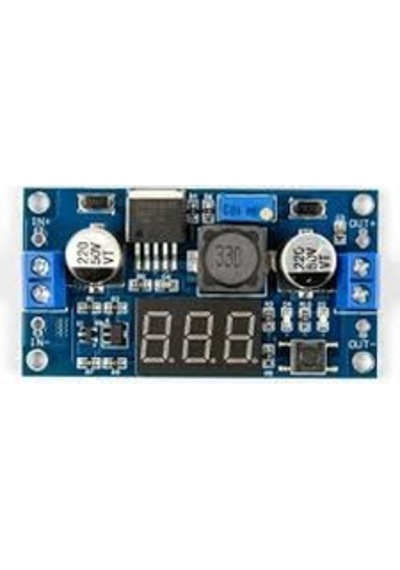 Arduino Lm2577 Ayarlanabilir Gerilim Gösteren Led'li Gerilim Yükseltici Modülü