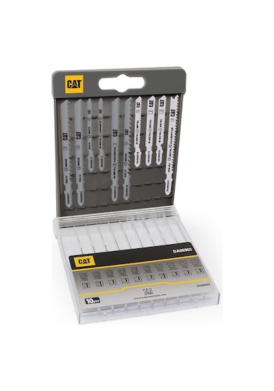 Cat Da06903 10 Parça Profesyonel Metal/ahşap Hassas/kaba Kesim Dekupaj Testere Ucu
