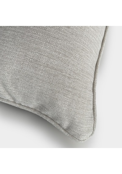"solid" Keten Dokulu Kırlent Kılıfı - 30x50 - Bej Bej