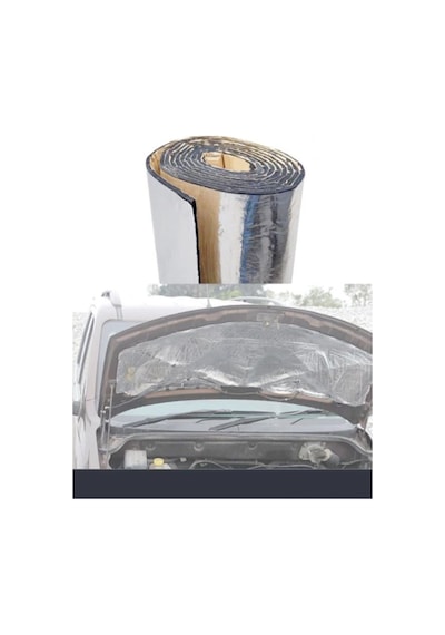 Oto Ses Yalıtımı 3mm Alüminyum Kaplı Kauçuk 10cm X 10mt