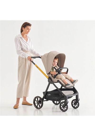Bagi S500 Autofold Travel Sistem Bebek Arabası Light Brown Grey