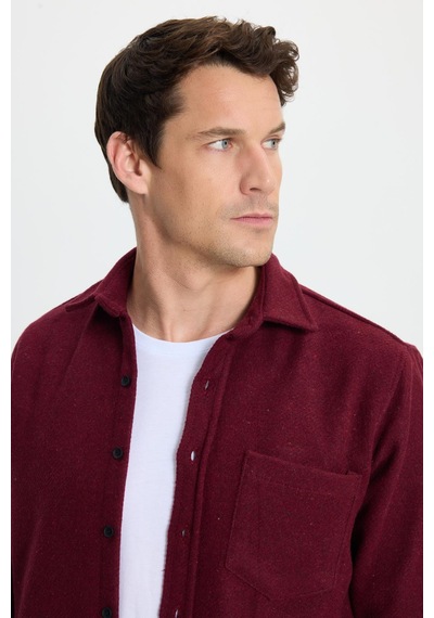 Tudors Erkek Regular Fit Klasik Kesim Düz Cepli Koyu Bordo Oduncu Gömlek-41629 Bordo Tudors Erkek Regular Fit Klasik Kesim Düz Cepli Koyu Bordo Oduncu Gömlek-41629 Bordo