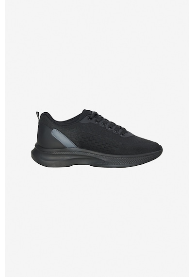 AC&Co / Altınyıldız Classics Erkek Sıyah Rahat Taban Spor Sneaker Ayakkabı Siyah