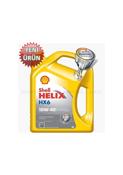 Shell Helix Hx6 10w/40 4 Litre 2023