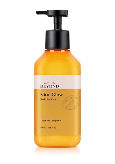 Vital Glow Body Emulsion Vitamin C B3 E Aydınlatıcı Nemlendirici Vücut Losyonu 500 Ml