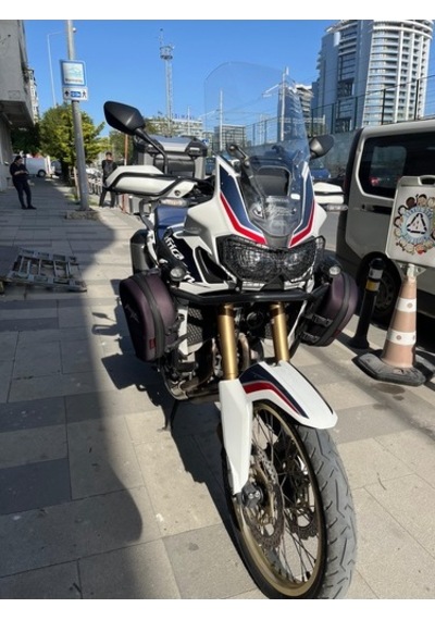 Zeus Motor 2018-19 Honda Africa Twin Adventure Ön Cam Şeffaf 58cm Motosiklet Camı Çok Renkli