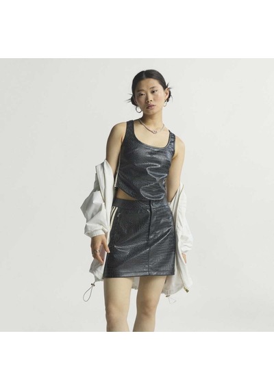 Adidas Ke5041 Pleather Corset Kadın Tişört Siyah