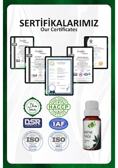 Defne Yağı Laurel Essential Oil 10 Ml.
