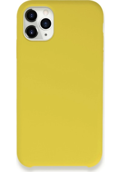Newface - 160 - İphone 11 Pro Kılıf Lansman Legant Silikon - Kmrsfres - - Sarı