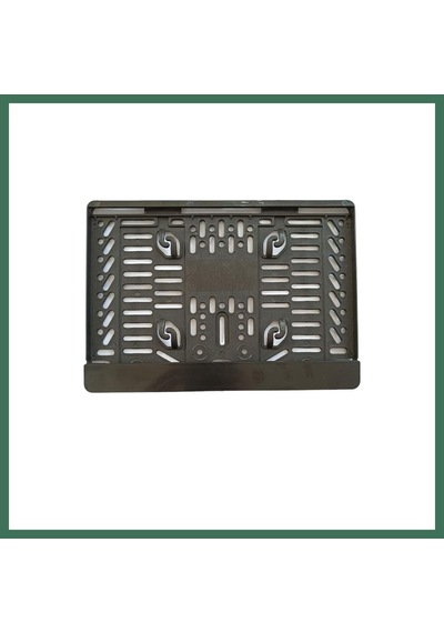 En-cag Çıtalı Kare Plastik Plakalık Motosiklet Plaka Altlığı 25x16cm Bss