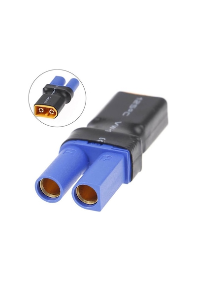 Wozlo Xt60 Fiş Erkek To Ec5 Fiş Dişi Konnektör Kablosuz Adaptör Rc Lipo Pil
