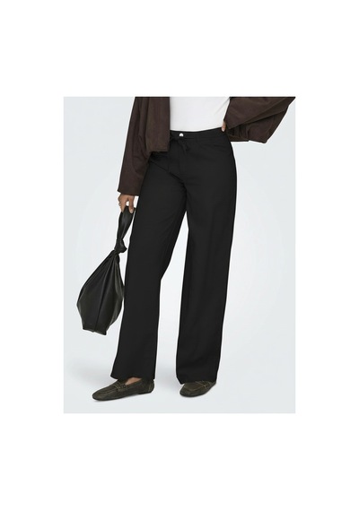 Only Onlgıanna Arıs Mw Wıde Pants Wvn Cc Kadın Siyah Pantolon - 15364137