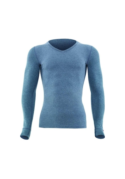 Blackspade 1257 Unisex Gri V Yaka Uzun Kol Thermal