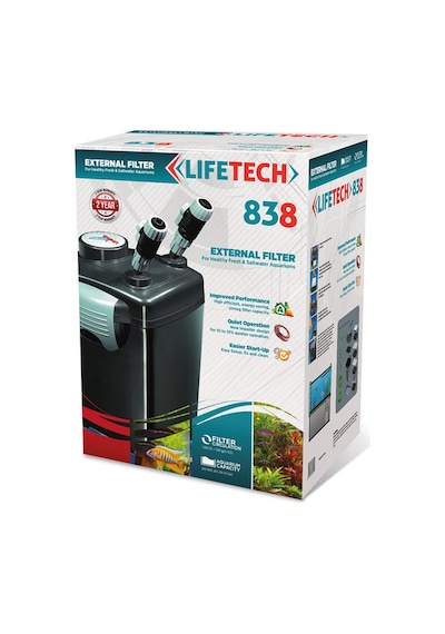 Techmrt Life Tech Filtre Siyah Kova İçi Dolu 1200 Lh