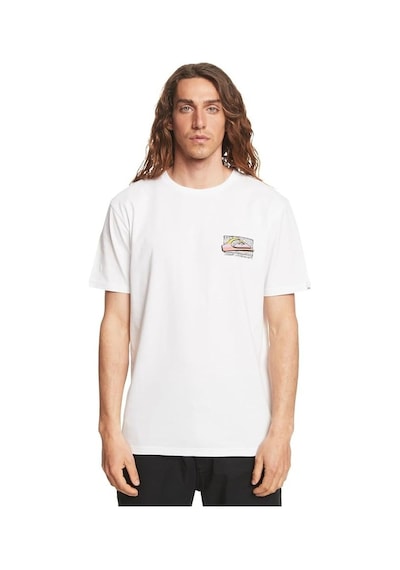 Quiksilver Retrofade M Tees Erkek T-shirt Eqyzt07231-wbb0 Beyaz