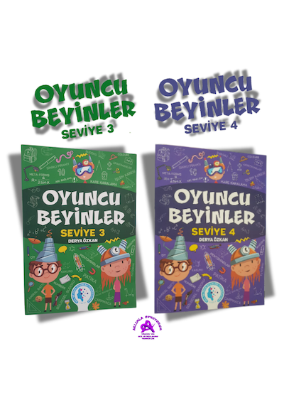 Tazof Oyuncu Beyinler Seviye 3-4 2 Kitap Bir Arada