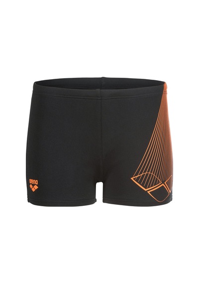 Arena B Bright Swim Short Black Erkek Çocuk Şortu Siyah Siyah