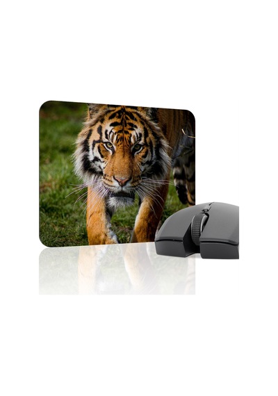 Karadeniz Kaplanı Kaymaz Dikişli Kauçuk Oyuncu Mousepad V4 - 22x18 Gaming Mouse Pad Fare Altlığı