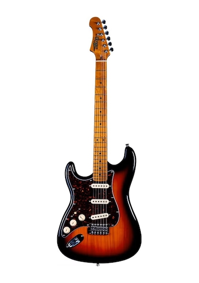 Jet Js-300 Lh Sb Sss Solak Elektro Gitar Sunburst