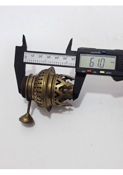 Antika Gaz Lambası Mekanizma Başlığı 029 Altın