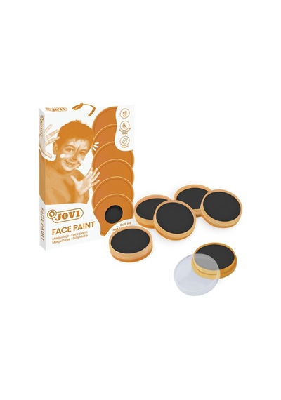 Jovı 171u Krem Yüz Boyası 8ml Siyah - 6'lı Kutu