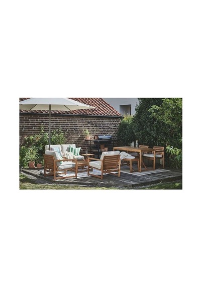 Ikea Nämmarö Bahçe Koltuğu Oturma Bölmesi, Açık Kahverengi, 63x63 Cm