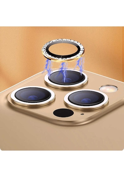 Noktaks  Apple Uyumlu  iPhone 14 Plus  Kamera Lens Koruyucu Cl-06 - Mavi