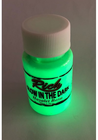 Rich Karanlıkta Parlayan Glow In The Dark Hayalet Boya 3004 Yeşil
