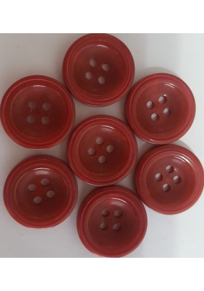8 Adet 17mm. Bordo Düğme
