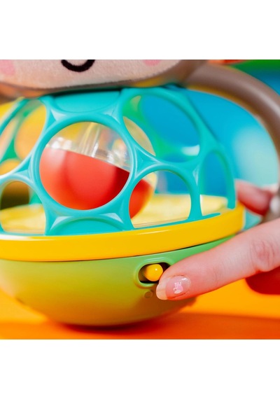 Bright Starts Grab & Giggle Monkey Light-up Müzikal Çıngırak Oyuncağı