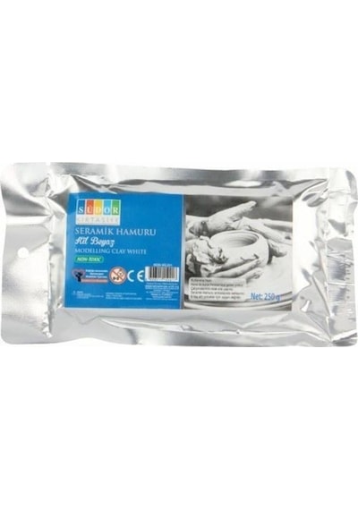 Seramık Kıl 250 G Beyaz Kil251