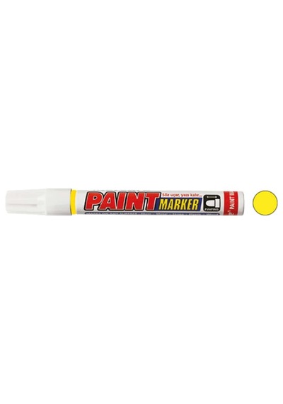 Mercure Paint Marker Işaretleme Markör Kalem - Sarı