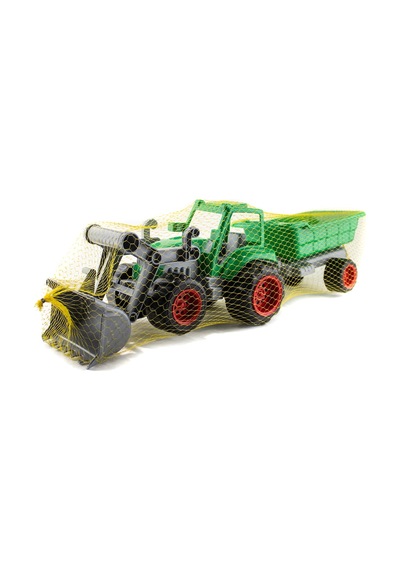 Oyuncak Traktör Kepçeli Römork Set 45 Cm