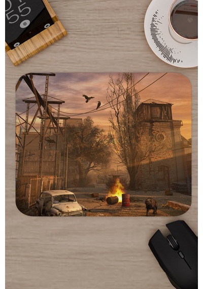 Stalker Kaymaz Dikişli Kauçuk Oyuncu Mousepad V4 - 22x18 Gaming Mouse Pad Fare Altlığı