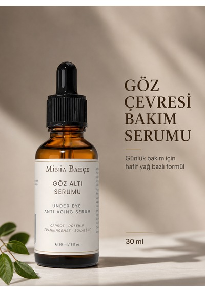 Göz Çevresi Bakım Serumu 30 Ml Squalane Ve Bitkisel Yağlarla Günlük Bakım