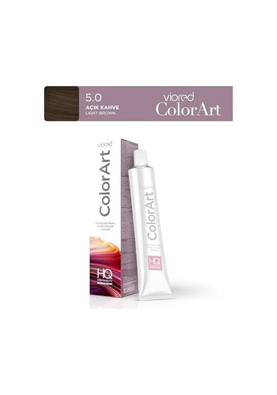 Profesyonel Tüp Saç Boyası 60 Ml 5.0 Açık Kahve